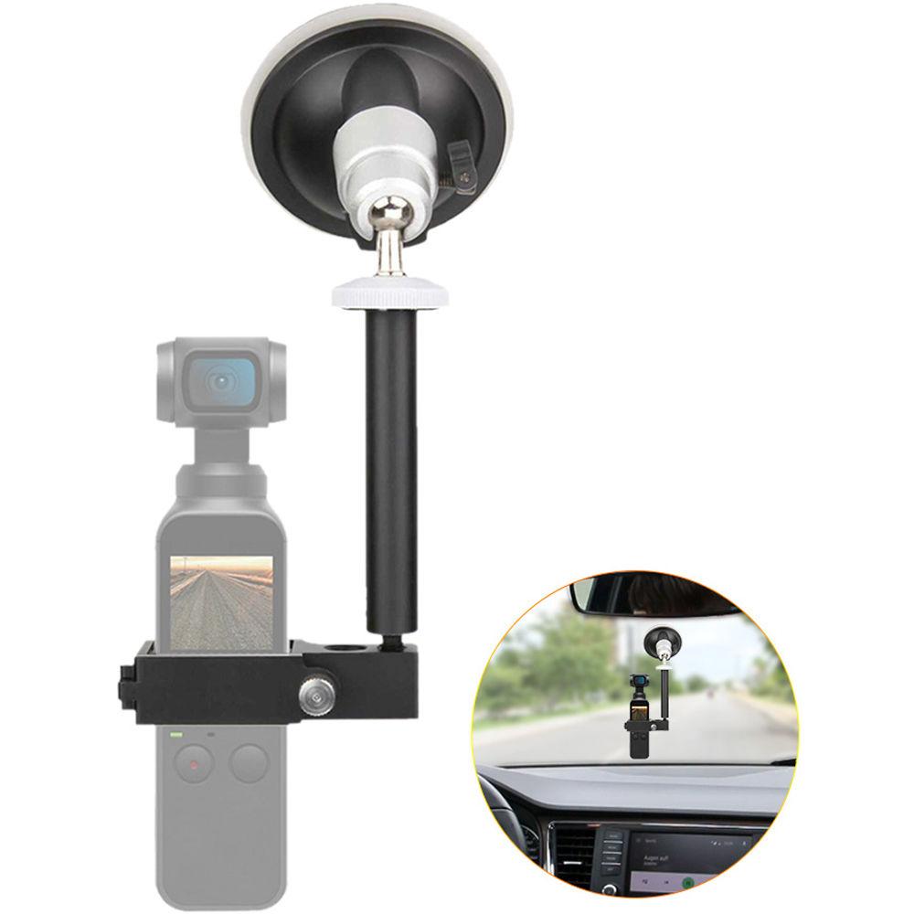 DigitalFoto Solution Limited Car Inside Suction Cup With Mounting Adapterring For DJI Osmo Pocket