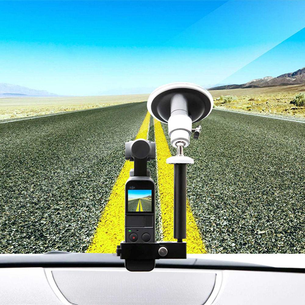 DigitalFoto Solution Limited Car Inside Suction Cup With Mounting Adapterring For DJI Osmo Pocket