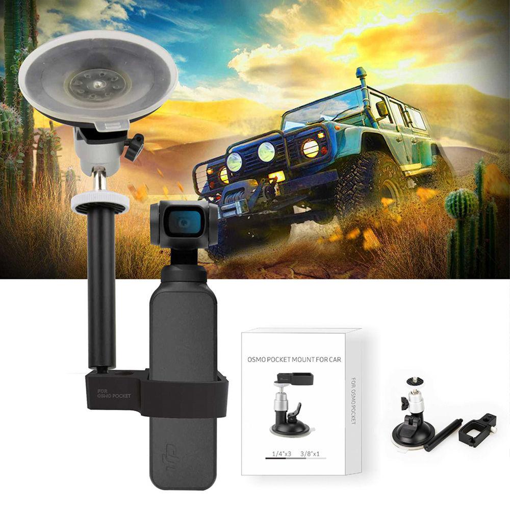 DigitalFoto Solution Limited Car Inside Suction Cup With Mounting Adapterring For DJI Osmo Pocket