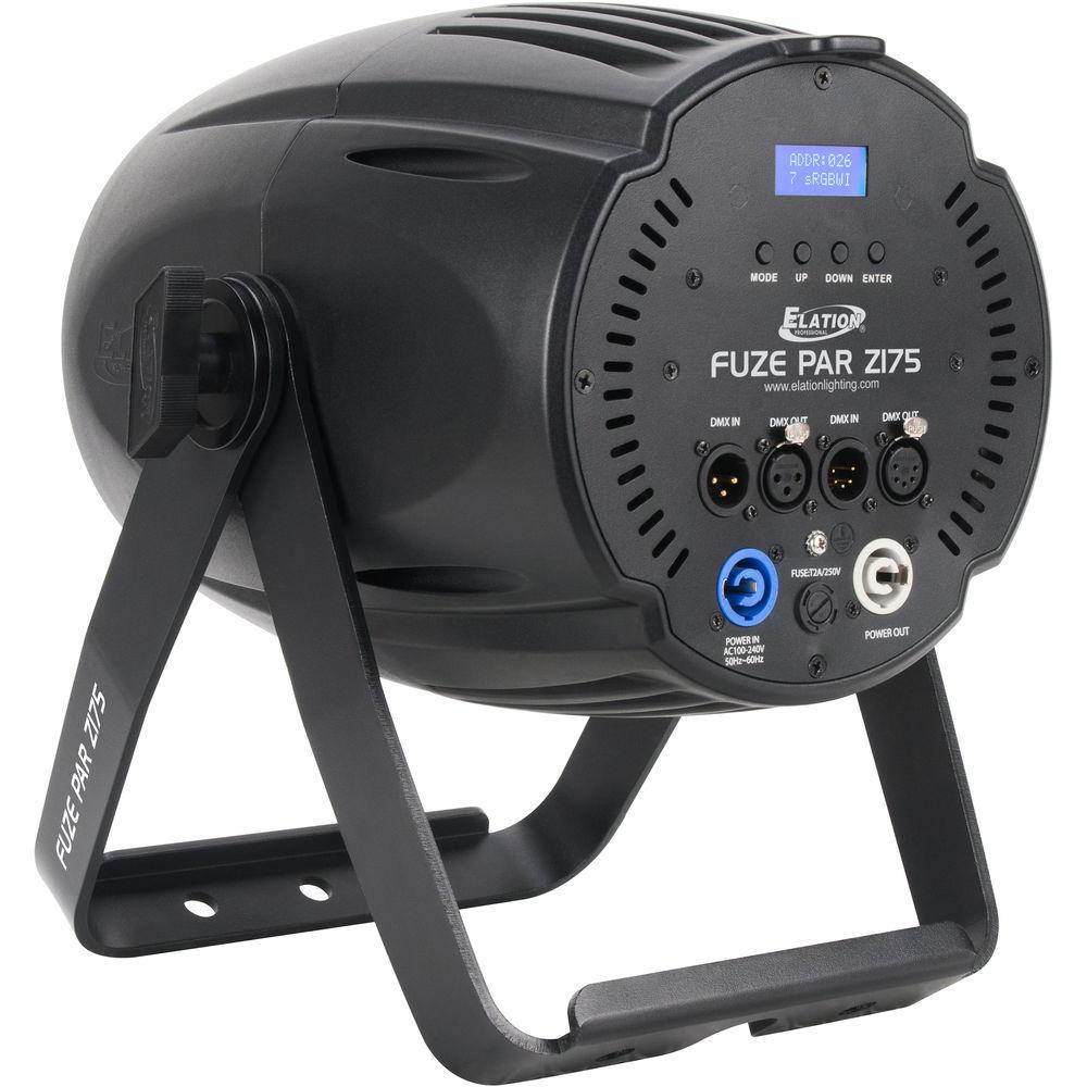 Elation Professional FUZE PAR Z175 - 175W RGBW COB LED Par with Zoom