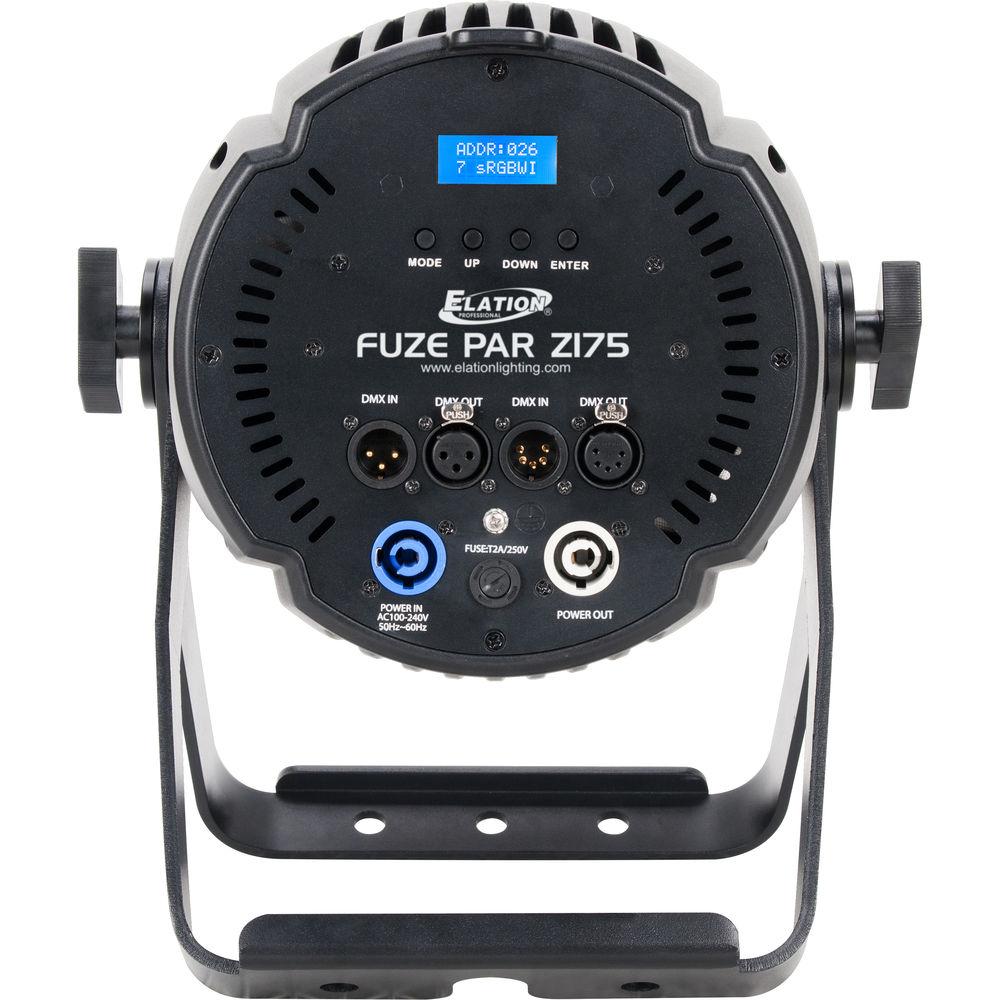 Elation Professional FUZE PAR Z175 - 175W RGBW COB LED Par with Zoom