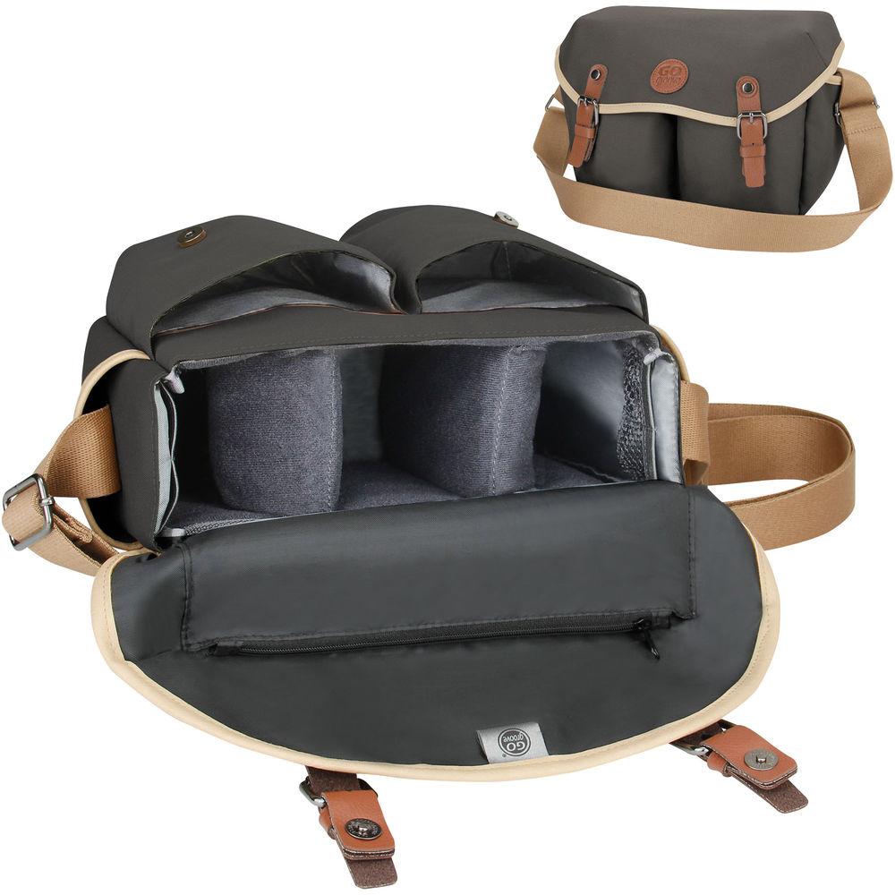 GOgroove DSLR Messenger Style Camera Bag
