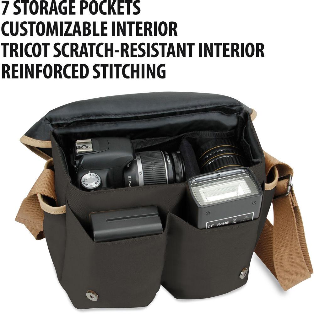 GOgroove DSLR Messenger Style Camera Bag