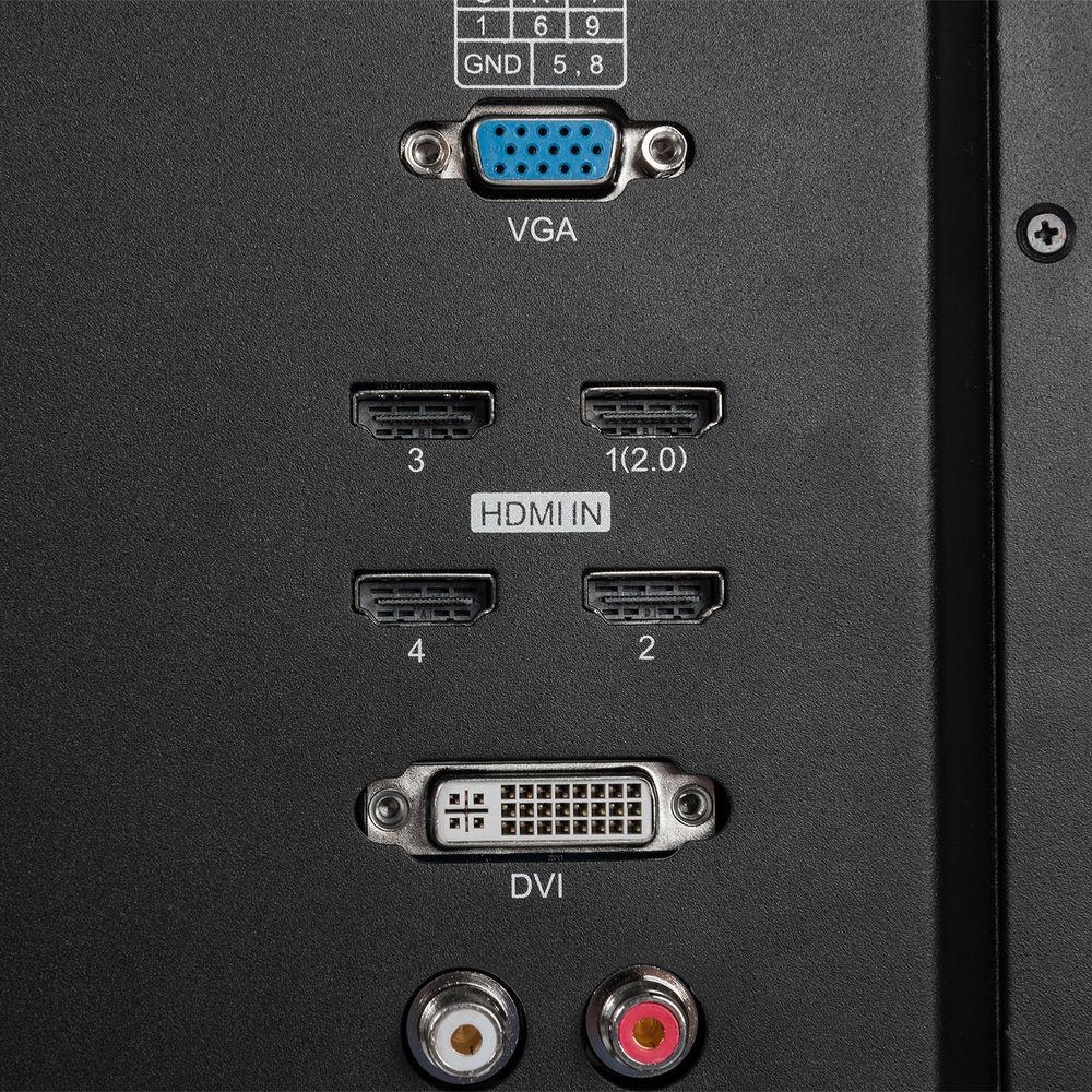 ikan D24 - 23.8" Native Ultra HD 4K Monitor with Quad Split Display and 3G-SDI, HDMI 2.0 Input