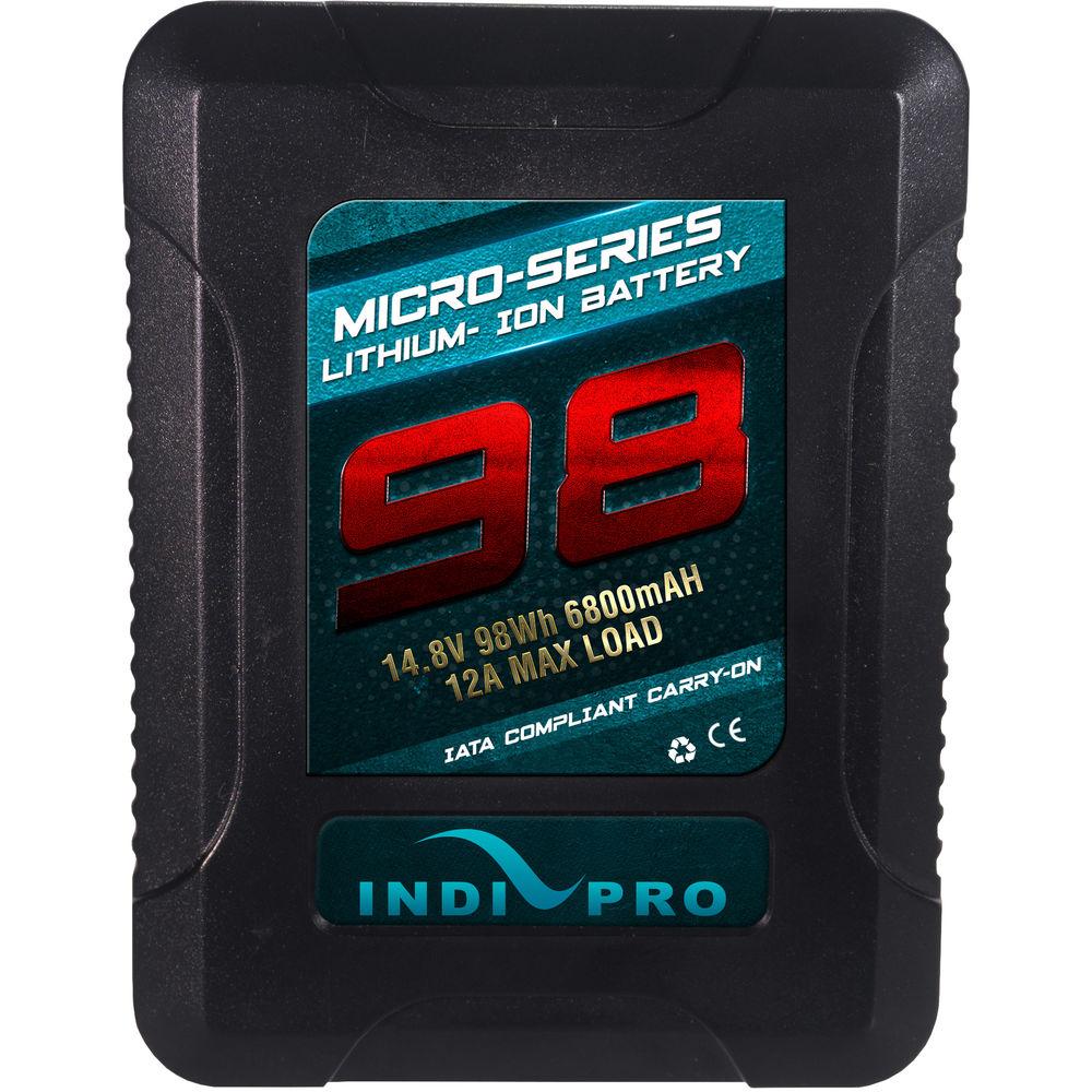 IndiPRO Tools Micro-Series Gold Mount 98Wh Battery Blackmagic URSA Kit