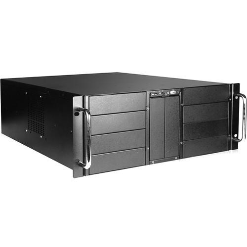 iStarUSA D-410 4 RU 10-Bay Stylish Storage Server Rackmount Chassis with 500W Redundant Power Supply