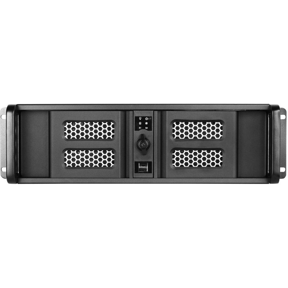iStarUSA D300LSE-24R-46R2U 6-Bay 3U Rackmount Chassis Kit