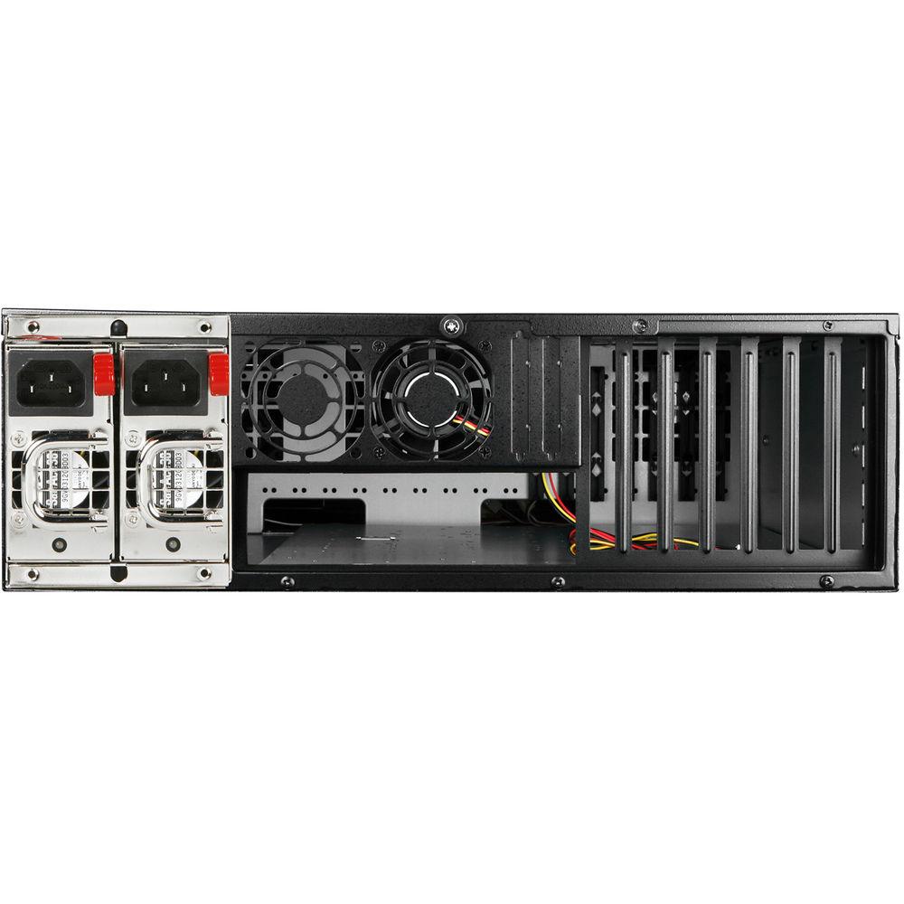 iStarUSA D300LSE-24R-46R2U 6-Bay 3U Rackmount Chassis Kit