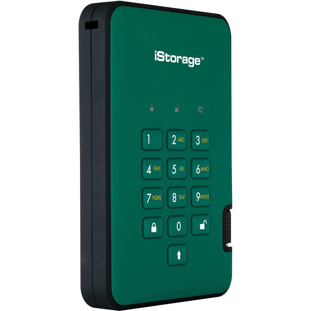 Istorage 3TB diskAshur2 USB 3.1 Encrypted Portable HDD