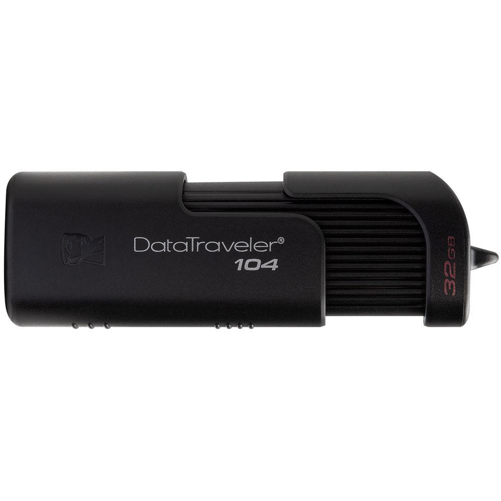 Kingston 32GB DataTraveler 104 USB 2.0 Flash Drive