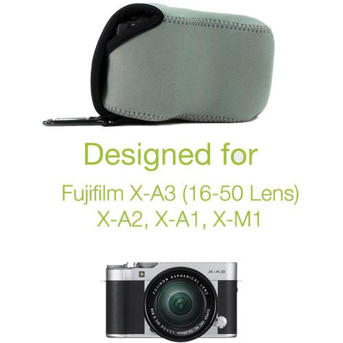 MegaGear MG1005 Ultra Light Neoprene Case with Carabiner for Select Fujifilm X Series