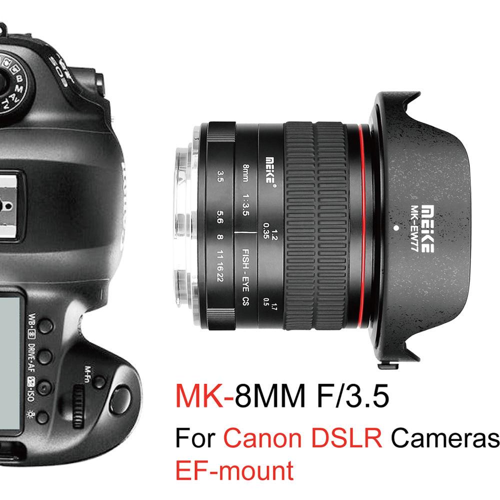 Meike MK-8mm f 3.5 Fisheye Lens for Canon EF