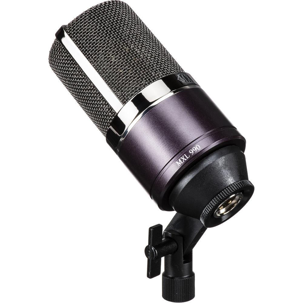 MXL 990es Essentials Midnight Cardioid Condenser Microphone, MXL, 990es, Essentials, Midnight, Cardioid, Condenser, Microphone
