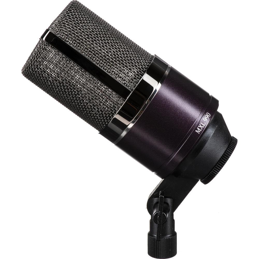 MXL 990es Essentials Midnight Cardioid Condenser Microphone