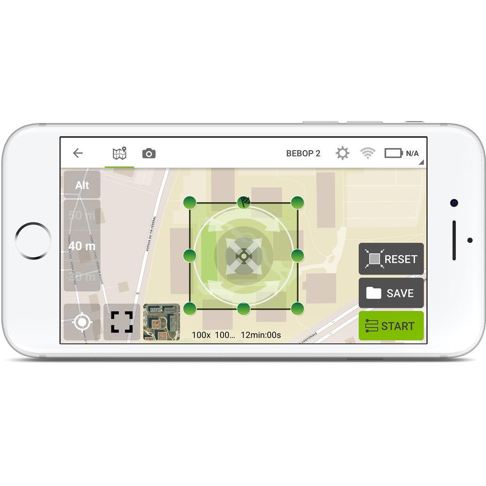 Parrot Bebop Pro 3D Modeling Drone with 14 Megapixel Flight Camera