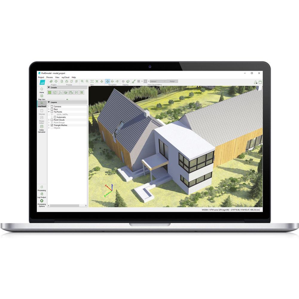 Parrot Bebop Pro 3D Modeling Drone with 14 Megapixel Flight Camera