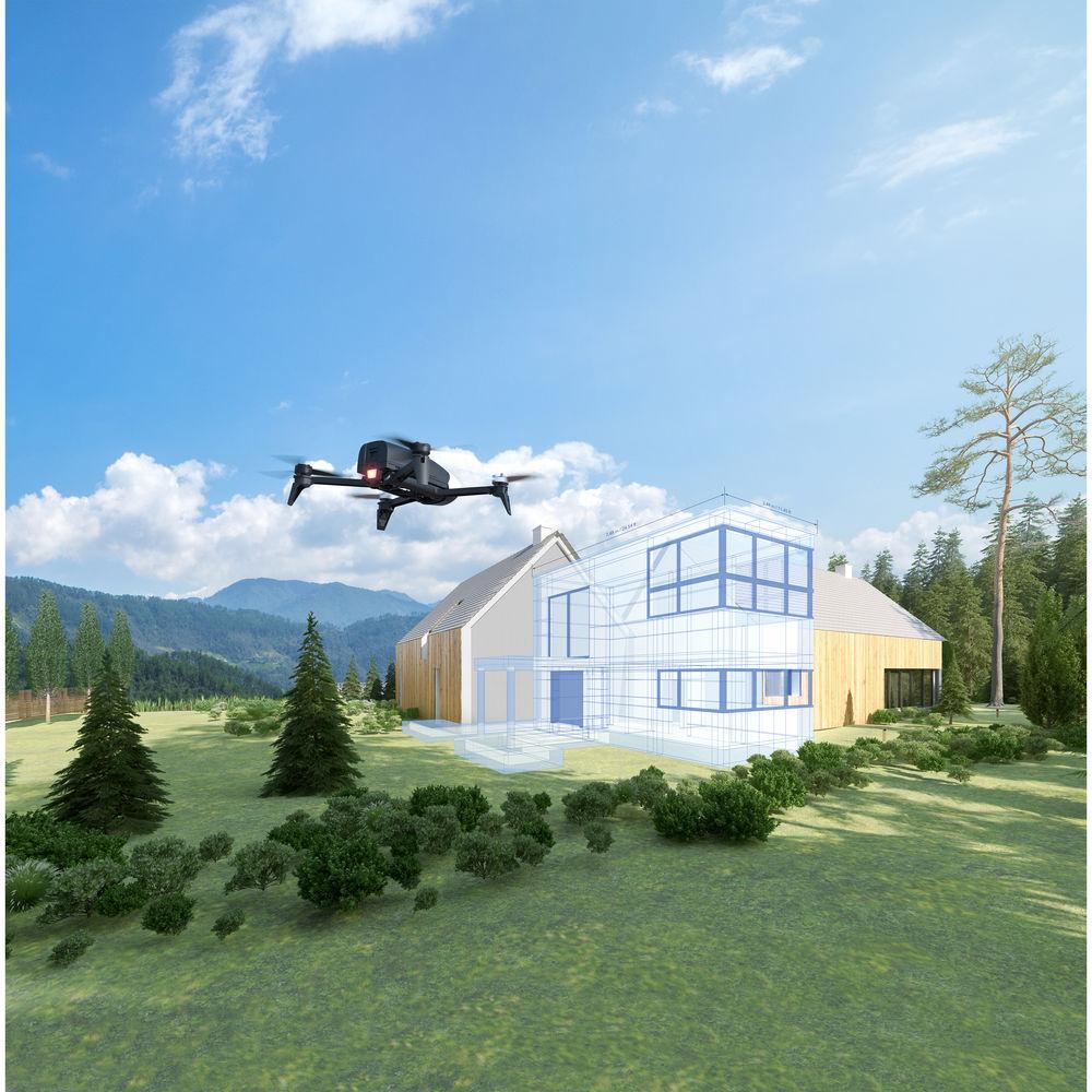 Parrot Bebop Pro 3D Modeling Drone with 14 Megapixel Flight Camera