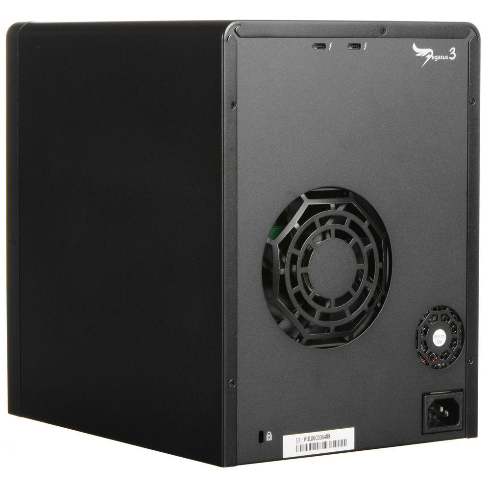 Promise Technology Pegasus3 R6 PC Edition 24TB 6-Bay Thunderbolt 3 RAID Array