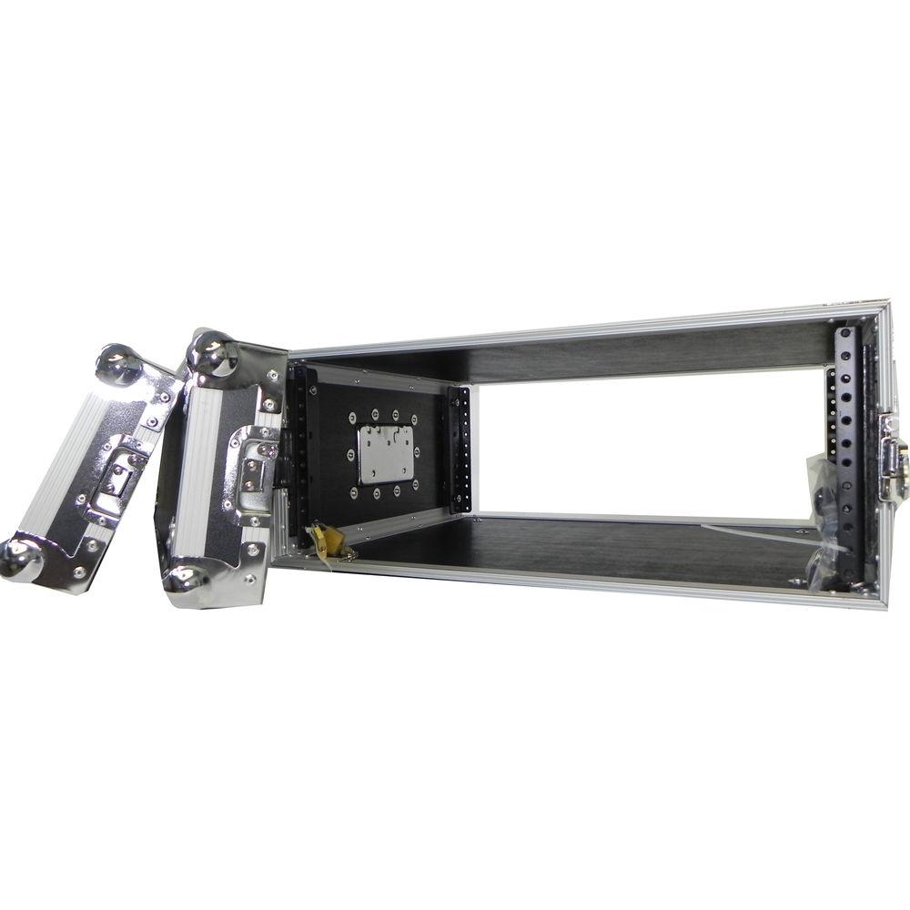 ProX X-4UE Deluxe Effects Rack with Handles, 14" Deep