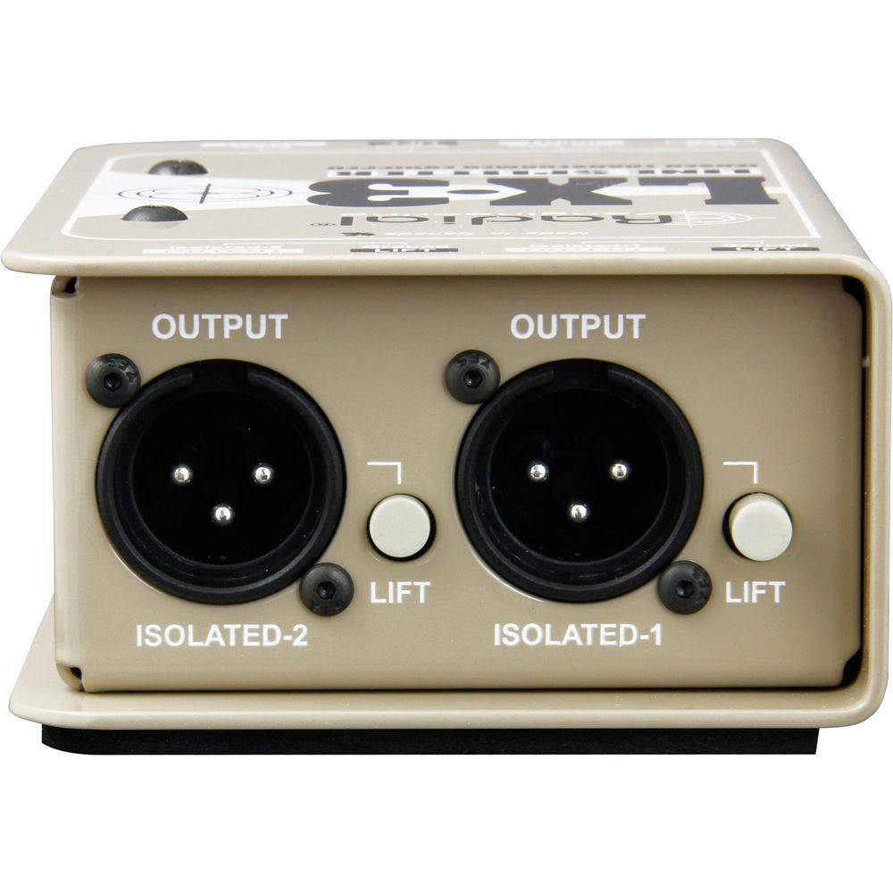 Radial Engineering LX-3 Passive Line Splitter and Attenuator