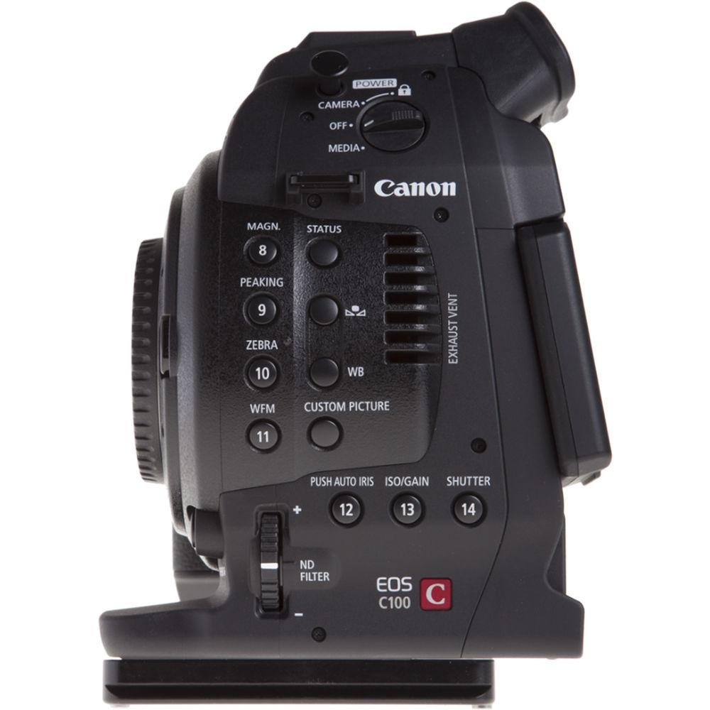 Really Right Stuff Base Plate for Canon C100, C300, and C500 Cameras