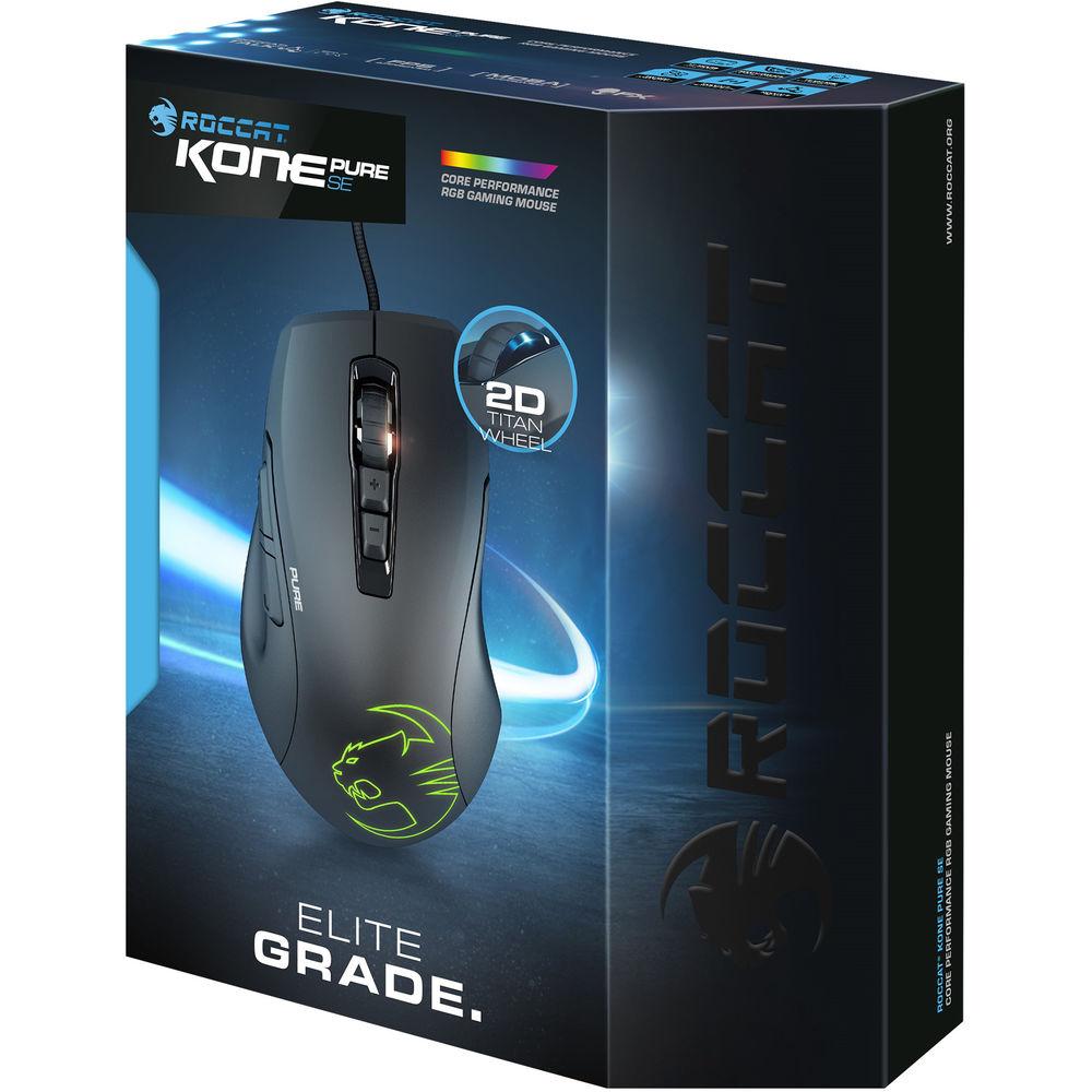 ROCCAT Kone Pure SE RGB Gaming Mouse, ROCCAT, Kone, Pure, SE, RGB, Gaming, Mouse