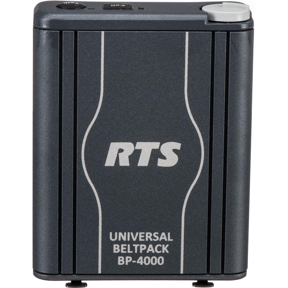 Telex BP4000A4F Single-Channel Portable Beltpack Headset Station