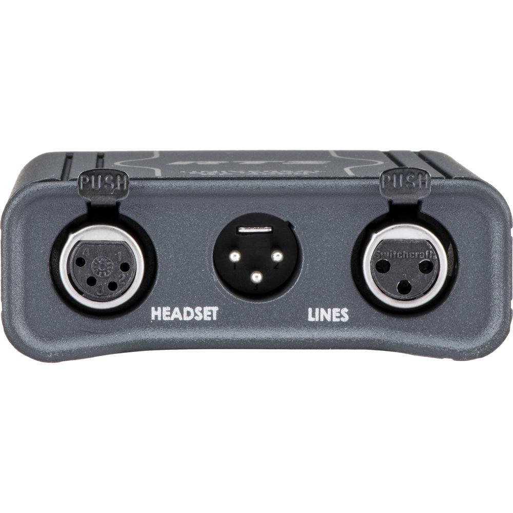 Telex BP4000A4F Single-Channel Portable Beltpack Headset Station