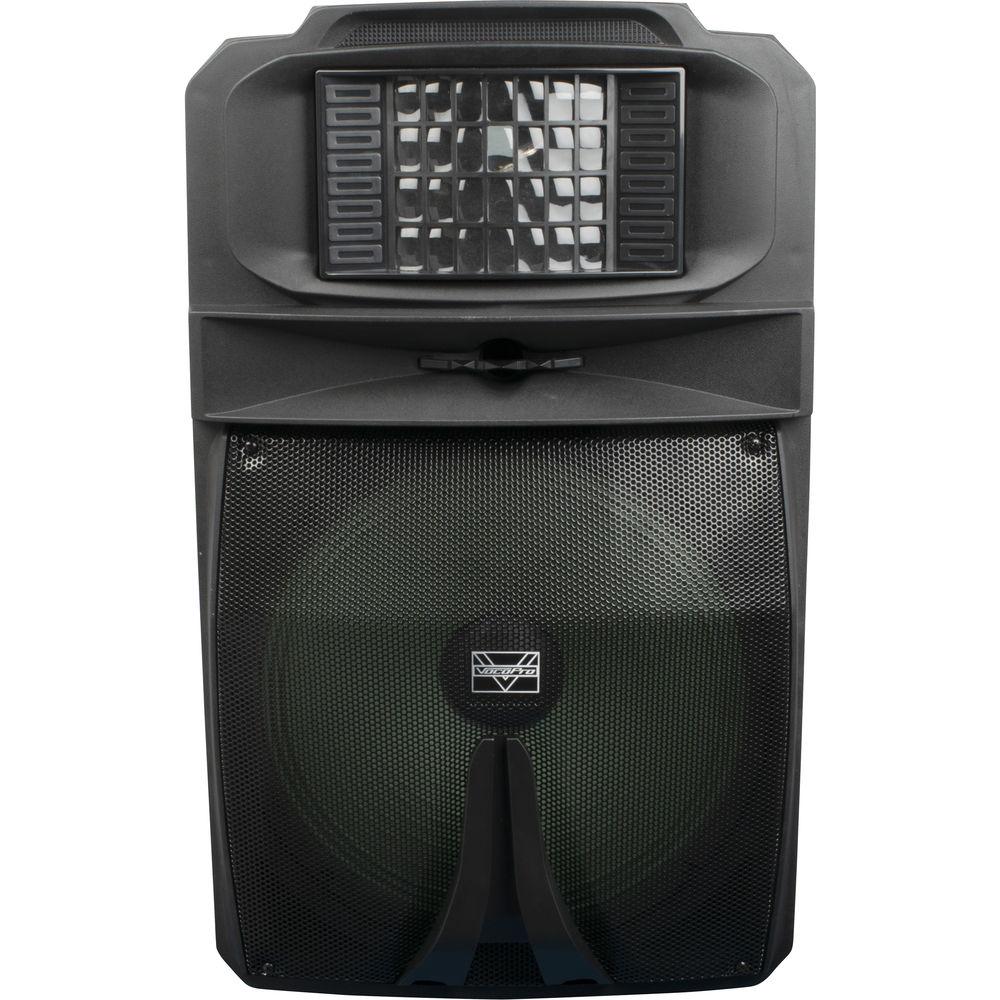 VocoPro Karaoke Thunder-1500 15" 1000W DJ Karaoke Party Speaker with RGB Derby Light