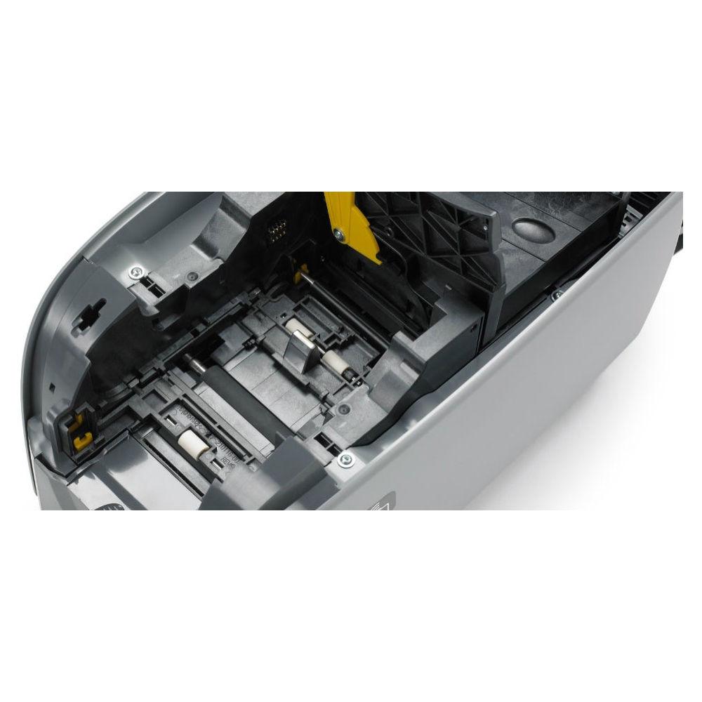 Zebra ZXP Series 1 Card Printer with ISO HiCo LoCo Magnetic Encoder and 10 100 Ethernet Connectivity