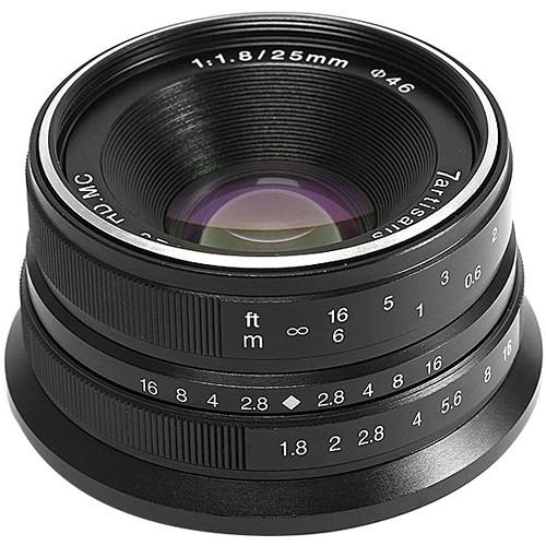 7artisans Photoelectric 25mm f 1.8 Lens for Micro Four Thirds