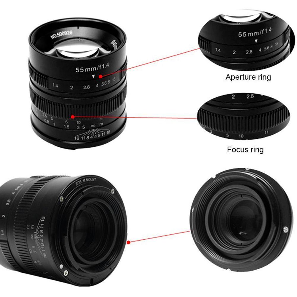 7artisans Photoelectric 55mm f 1.4 Lens for Sony E