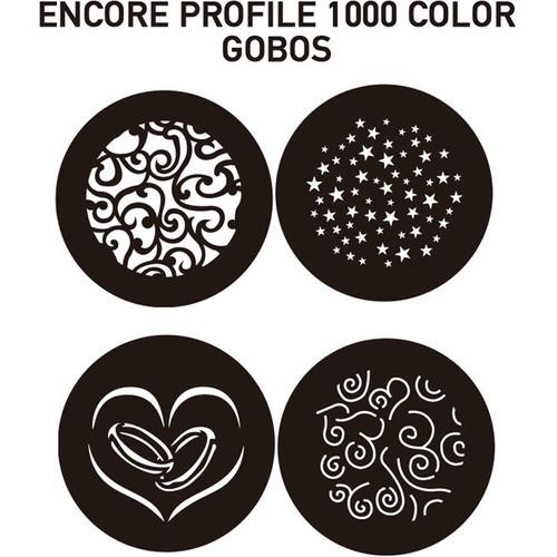 American DJ Encore Profile 1000 Color RGBW LED Ellipsoidal with Manual Zoom and 12-30° Zoom