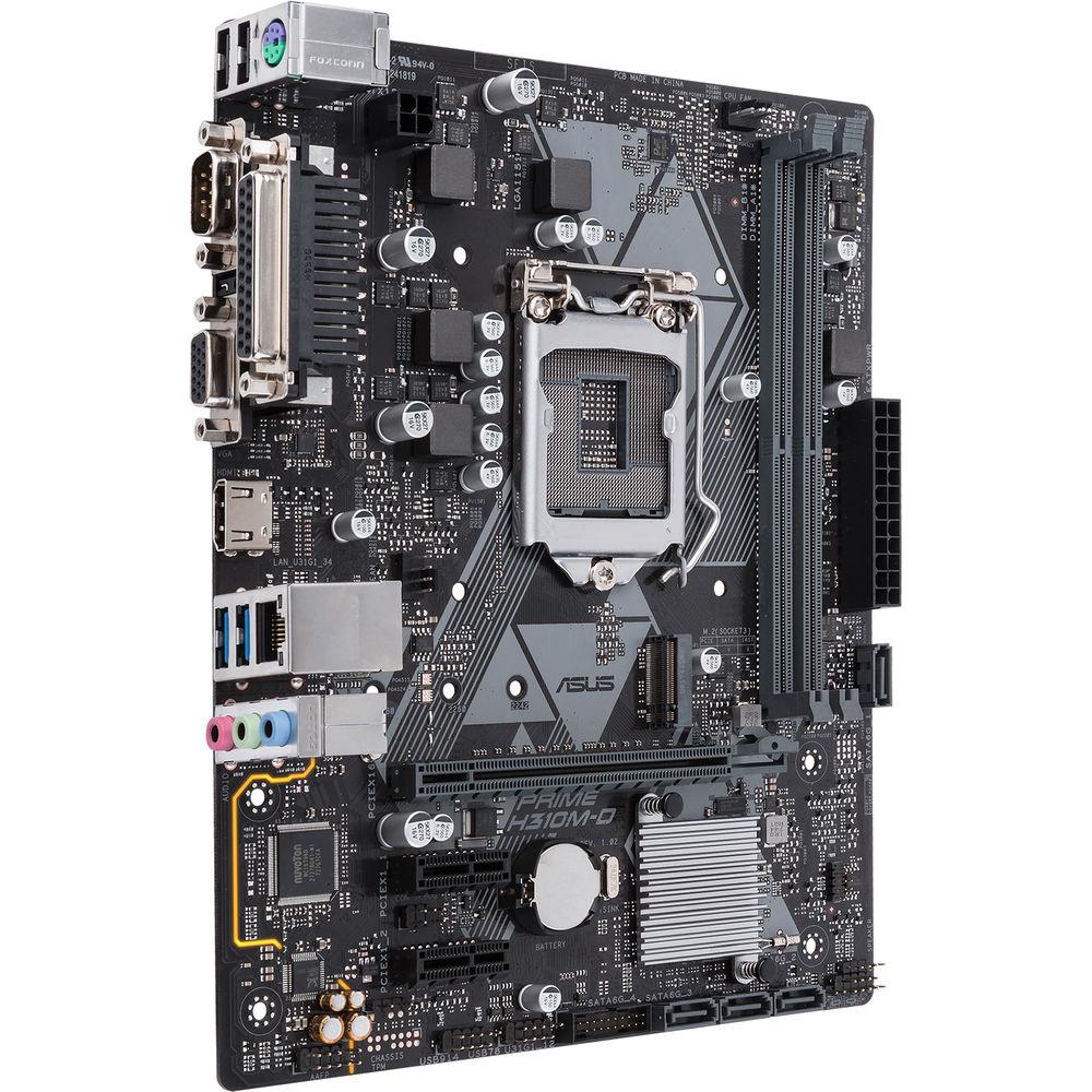 ASUS Prime H310M-D LGA 1151 Micro-ATX Motherboard