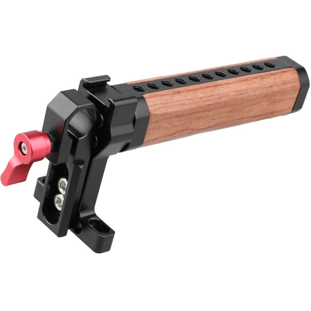 CAMVATE Top Handle Wood Grip with Rod Clamp