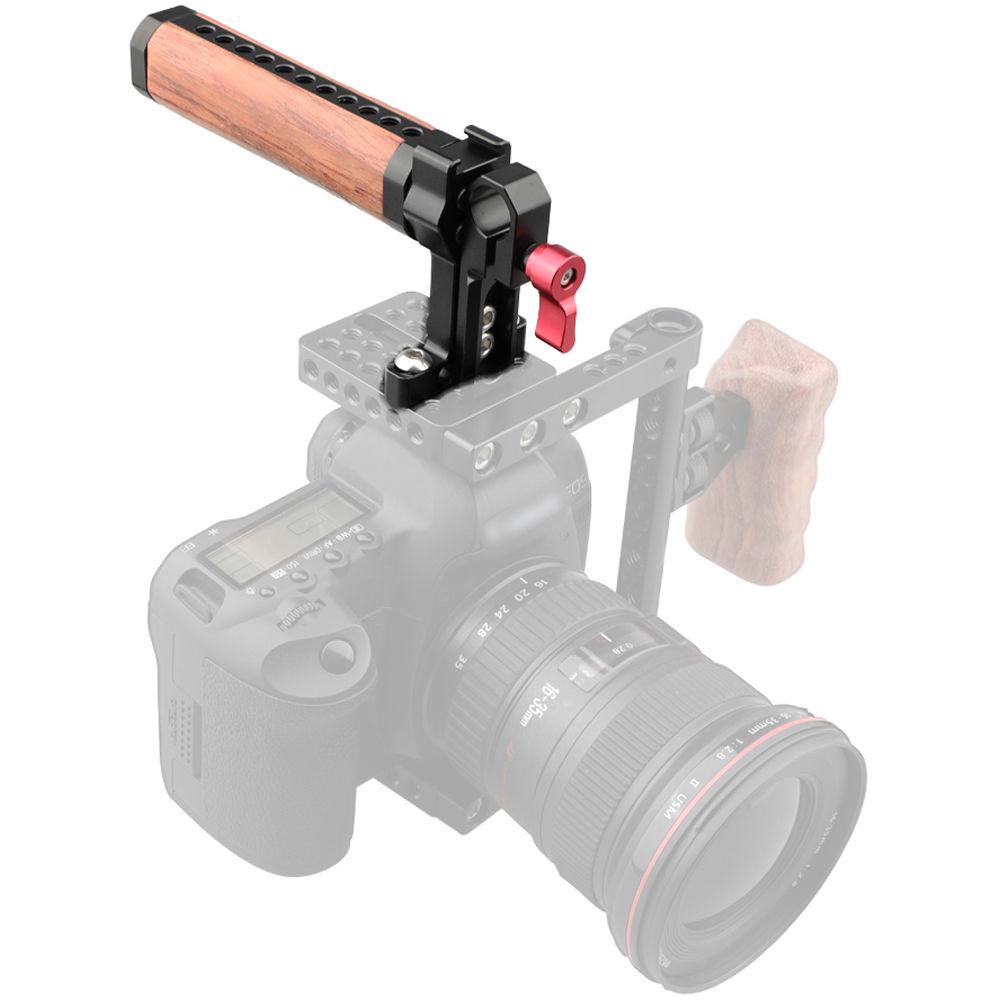 CAMVATE Top Handle Wood Grip with Rod Clamp