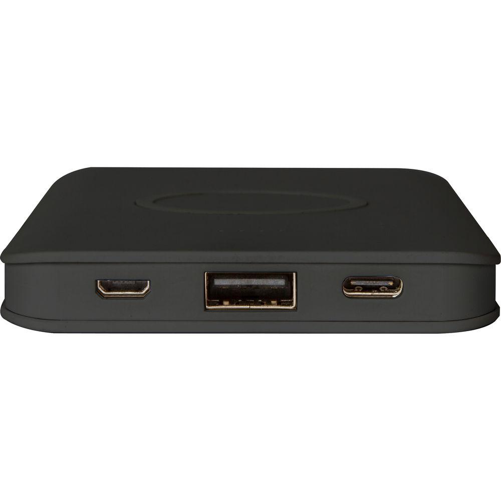 ChargeHub Go Wireless Power Bank with Charging Cables