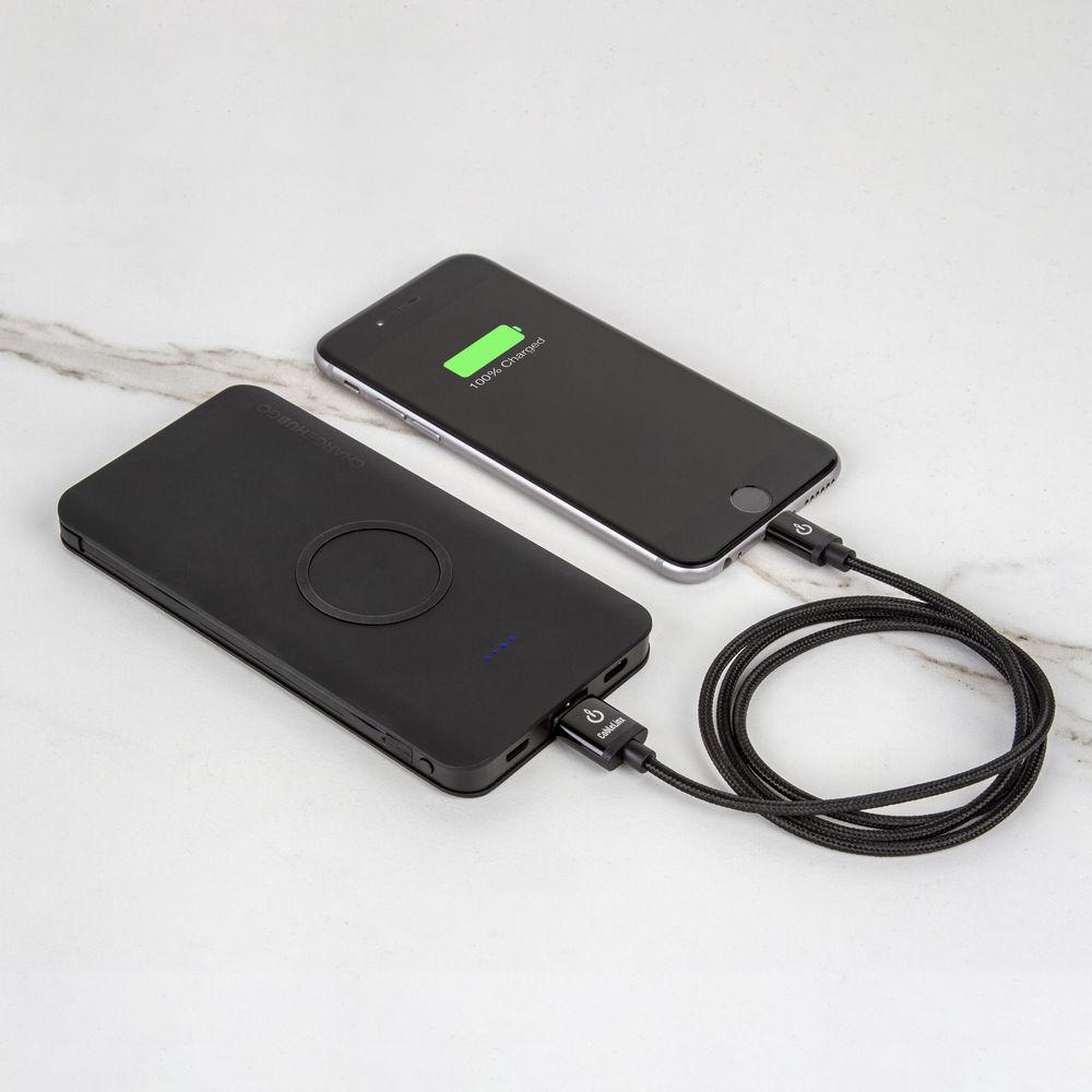 ChargeHub Go Wireless Power Bank with Charging Cables
