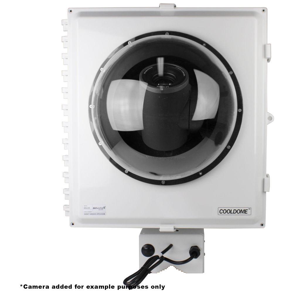 Dotworkz HD12 COOLDOME Active Cooling Camera Enclosure for Broadcast Cameras with Heater Blower