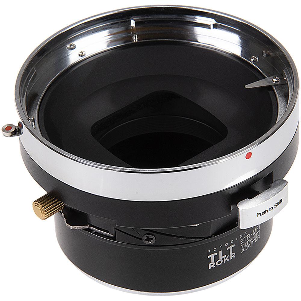 FotodioX Pro Tilt and Shift ROKR Lens Mount Adapter for Bronica ETR Lenses to Micro Four Thirds Camera Body