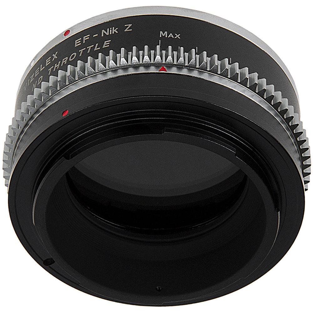 FotodioX Vizelex ND Throttle Lens Mount Adapter for Canon EF Lens to Nikon Z Camera