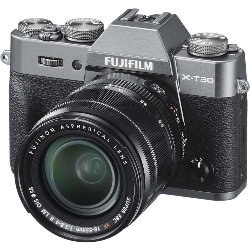 FUJIFILM X-T30 Mirrorless Digital Camera with 18-55mm Lens