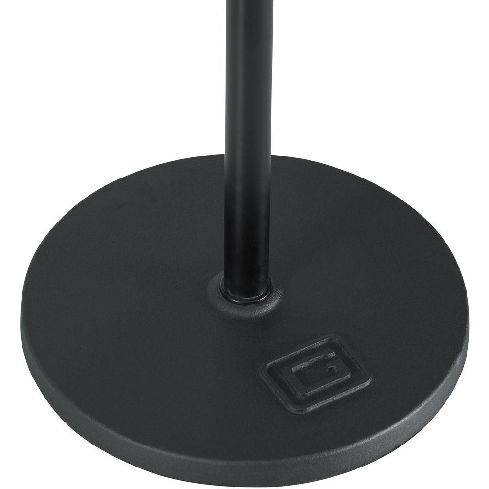 Gator Cases Frameworks 10" Roundbase Mic Stand with Standard Twist Clutch