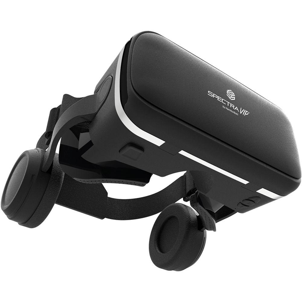 HamiltonBuhl Spectra VIP Virtual Reality Goggles with Built-In Stereo Headphones