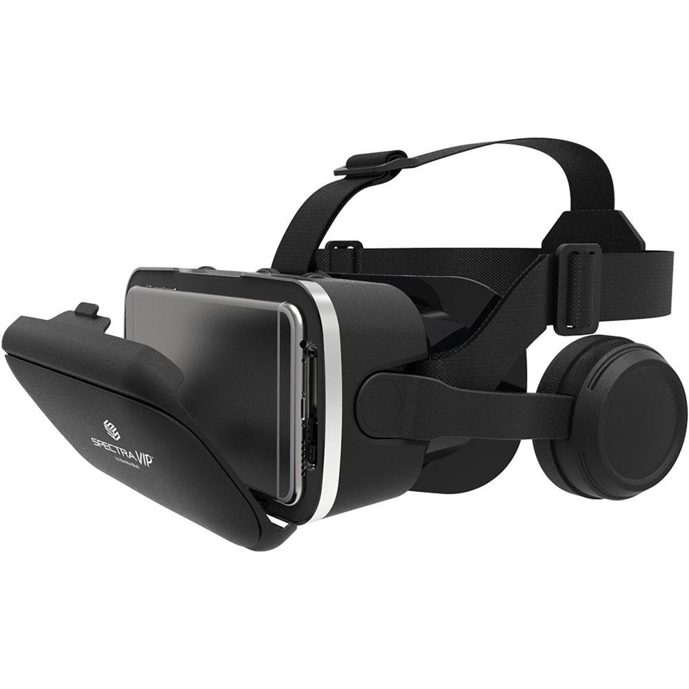 HamiltonBuhl Spectra VIP Virtual Reality Goggles with Built-In Stereo Headphones