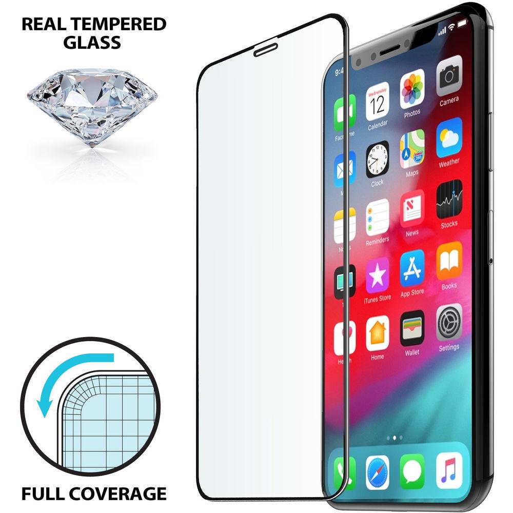 iLuv Full Covered Tempered Glass Screen Protector for iPhone XR