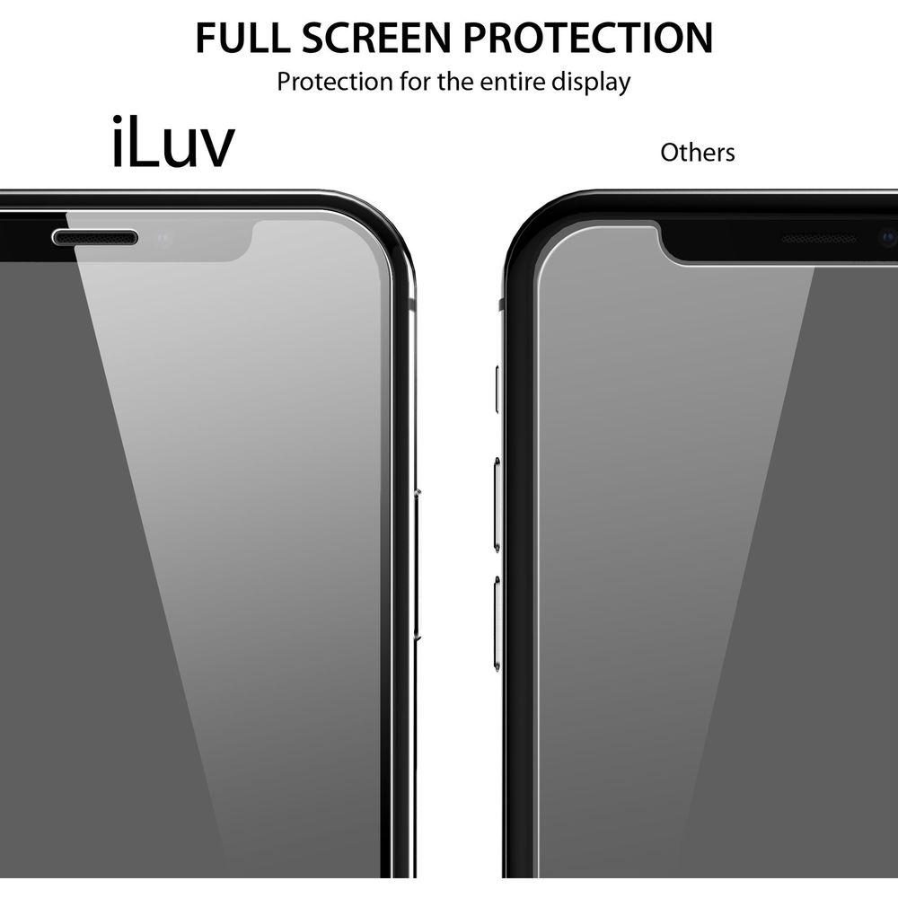 iLuv Full Covered Tempered Glass Screen Protector for iPhone XR