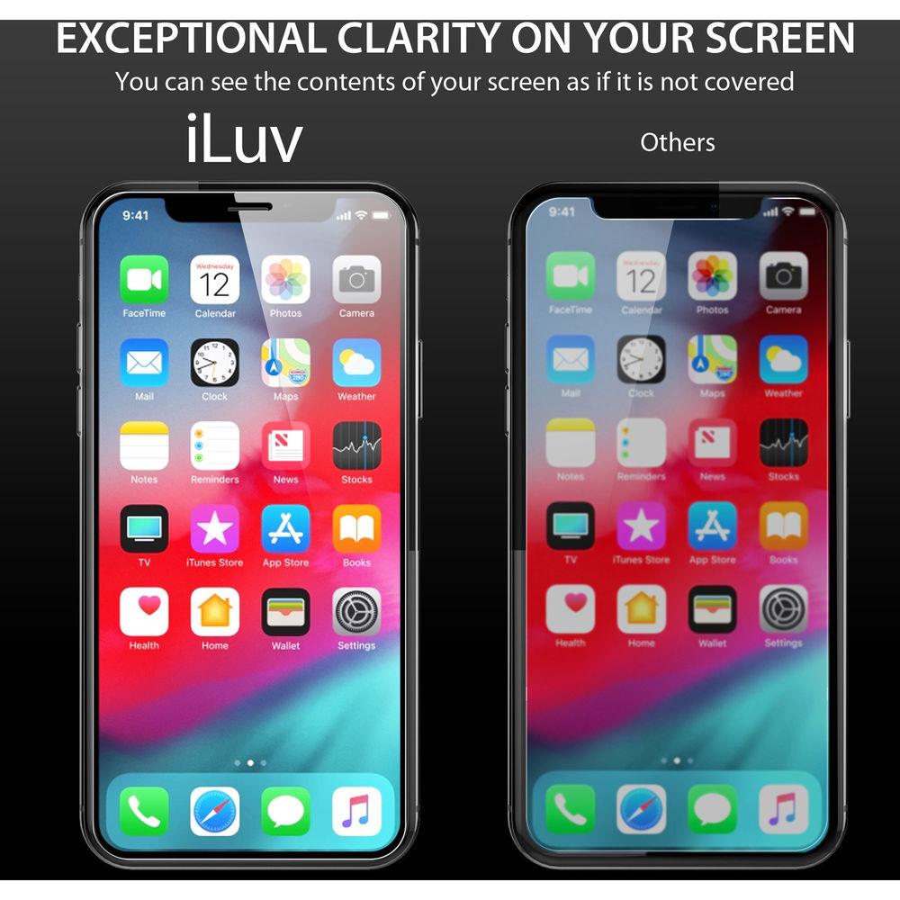 iLuv Full Covered Tempered Glass Screen Protector for iPhone XR