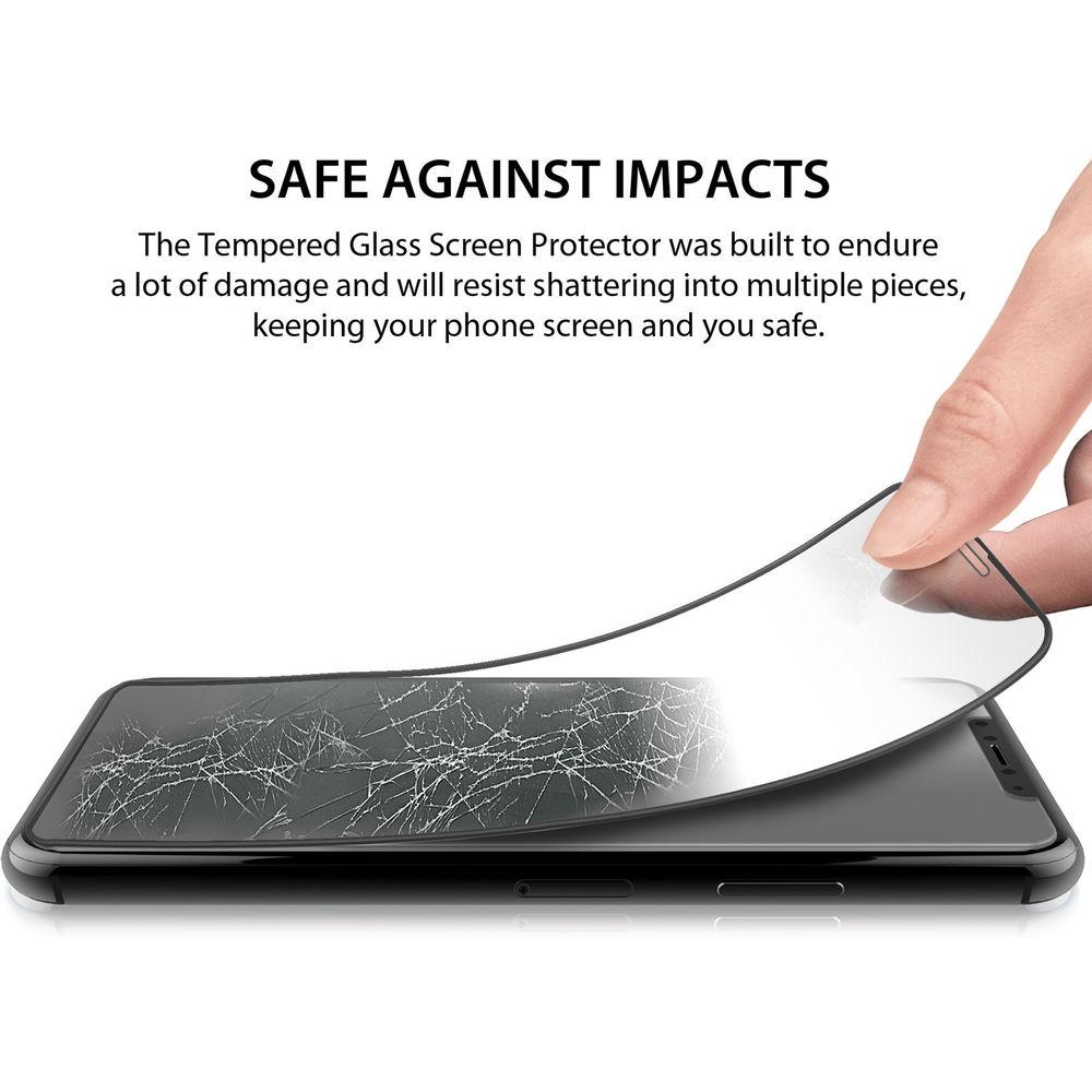 iLuv Full Covered Tempered Glass Screen Protector for iPhone XR