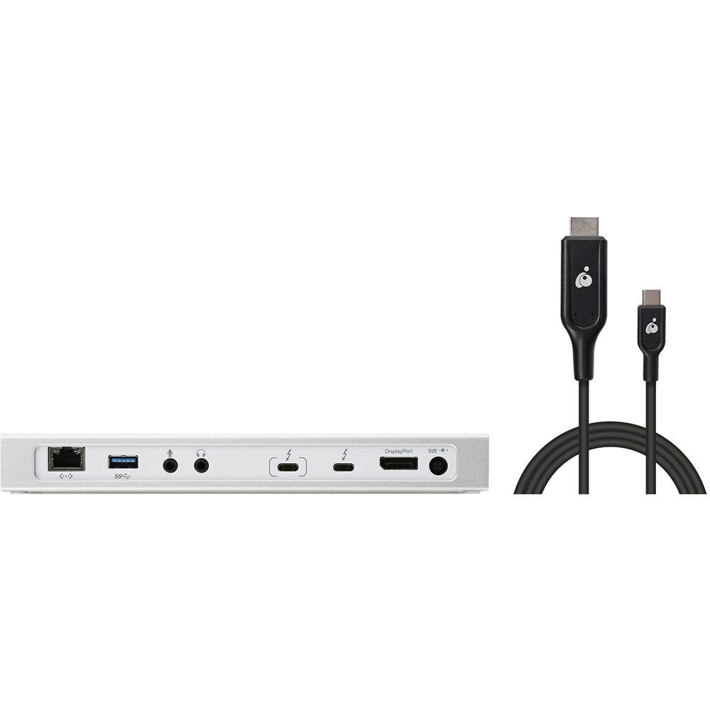 IOGEAR Thunderbolt 3 Dock Pro with Dual 4K Video Kit